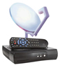 Home satellite TV system